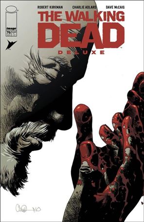 Walking Dead Deluxe issue 76-B Charlie Adlard Cover