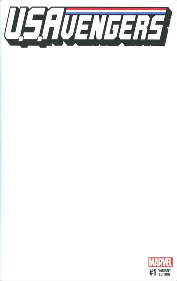 U.S.Avengers issue 1-G Blank/Sketch Cover
