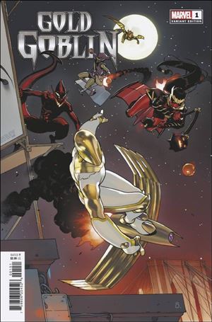 Gold Goblin issue 1-B Bengal Connecting Cover