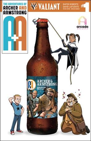 A&A: The Adventures of Archer & Armstrong issue 1-K Jay Fabares Arcade Brewery Cover 1/200