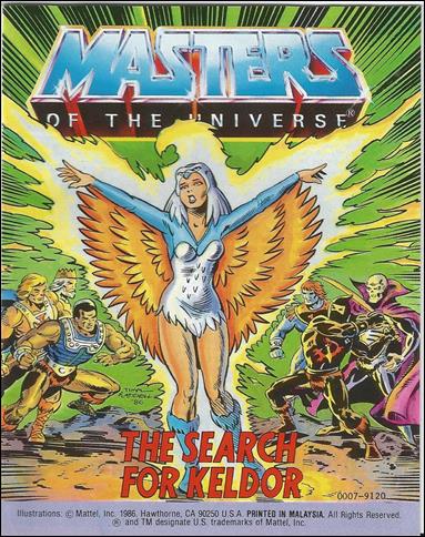 Masters of the Universe (1983) issue 6.01-B Mini Comic - "Printed in Malaysia" Cover