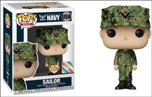 Pop! Navy figure nn4 Sailor (White Female Working Uniform)