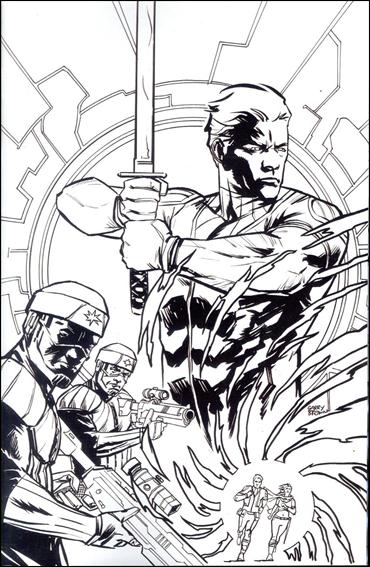 Higher Earth issue 7-C Garry Brown 1:15 Black & White Virgin Cover