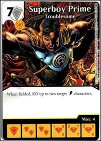 DC Comics Dice Masters War of Light card 131 Superboy Prime: Troublesome 