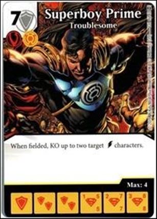 DC Comics Dice Masters War of Light card 131 Superboy Prime: Troublesome 