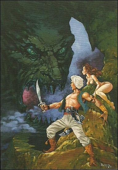 Mike Ploog (Base Set) card 52 Emerald Cave