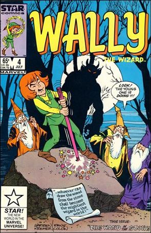 Wally the Wizard issue 4