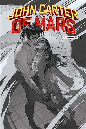 John Carter of Mars (2022) issue 5-L Jonathan Case B&W Cover