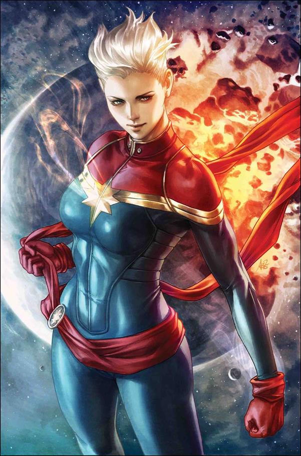 Life of Captain Marvel (2018) issue 1-H Stanley "Artgerm" Lau 1:200 Virgin Cover