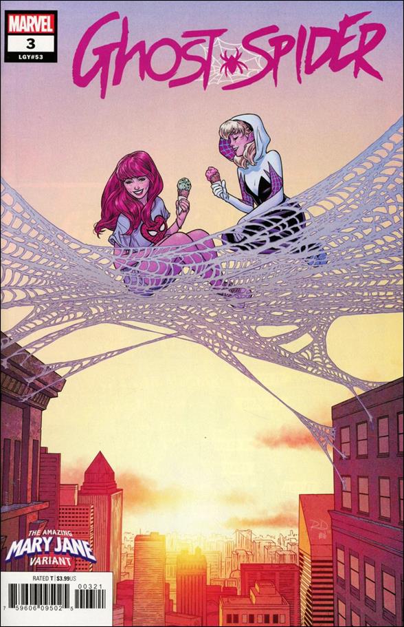 Ghost-Spider issue 3-B Russell Dauterman Amazing Mary Jane Cover