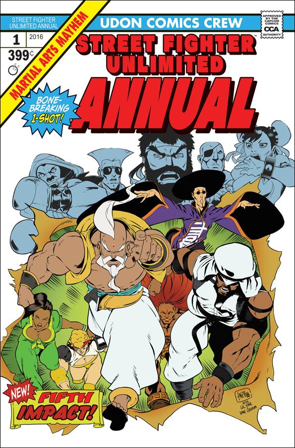 Street Fighter Unlimited Annual  issue 1-C Hanzo Steinbach 1:10 Cover