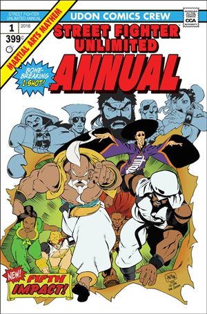 Street Fighter Unlimited Annual  issue 1-C Hanzo Steinbach 1:10 Cover