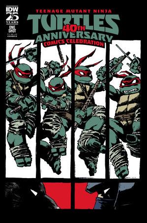 Teenage Mutant Ninja Turtles: 40th Anniversary Comics Celebration issue One Shot-D Sophie Campbell Cover