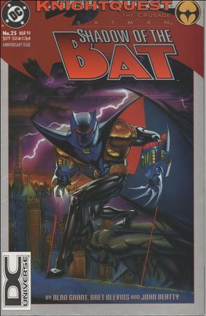 Batman: Shadow of the Bat issue 25-B DC Universe UPC (2nd Printing)