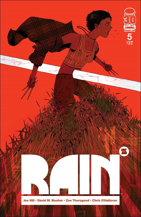 Joe Hill's Rain issue 5 Zoe Thorogood Cover