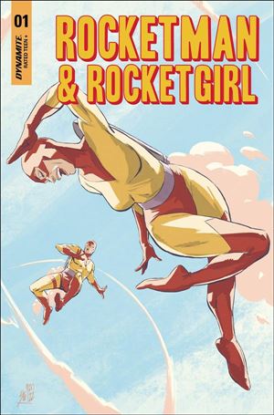 Rocketman & Rocketgirl issue 1-C Giorgio Spalletta Cover