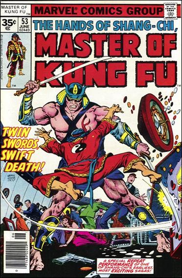 Master of Kung Fu (1974) issue 53-B 35 Cent Price Cover