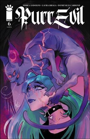 Purr Evil issue 6-B Mirka Andolfo Cover