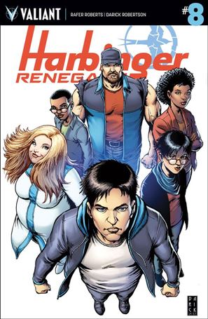 Harbinger: Renegade issue 8 Darick Robertson Cover