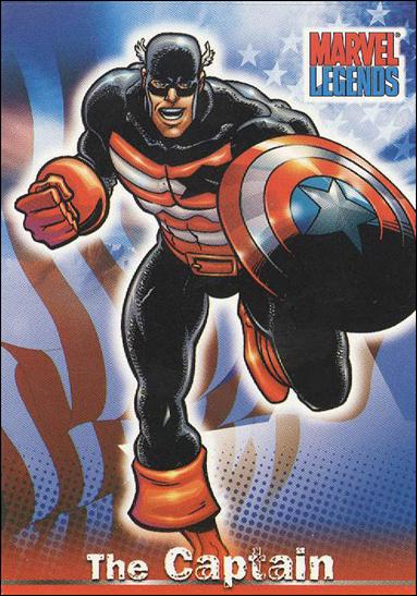 Marvel Legends (Costume Change Level B Subset)  card CC11 The Captain