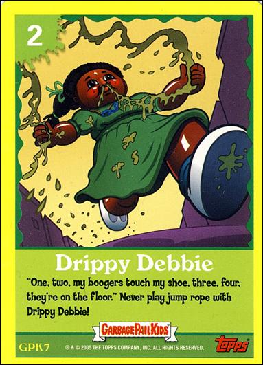 Garbage Pail Kids All-New Series 4 (Game Card Subset) card GPK7 Drippy Debbie