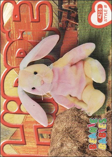 Beanie Babies Series 4 (Base Set) card 194 Hippie