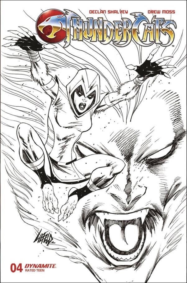 Thundercats (2024) issue 4-ZA Rob Liefeld Line Art 1:10 Cover