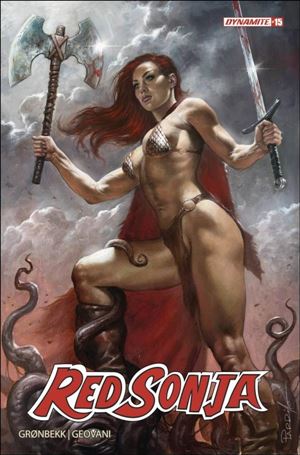 Red Sonja (2023) issue 15 Lucio Parrillo Cardstock Cover