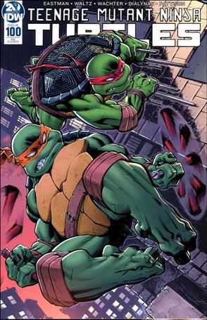 Teenage Mutant Ninja Turtles (2011) issue 100-G Ed McGuinness Midtown Comics Wraparound Cover