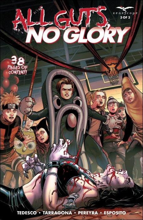 All Guts, No Glory issue 3 Sean Chen Cover