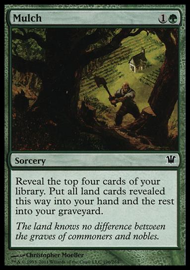 Magic the Gathering: Innistrad (Base Set) card 196 Mulch