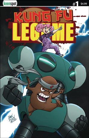 Kung Fu Legume issue 1-B Ben Dunn Cover