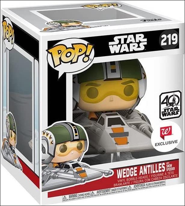 POP! Star Wars figure 219 Wedge Antilles with Snow Speeder Walgreens