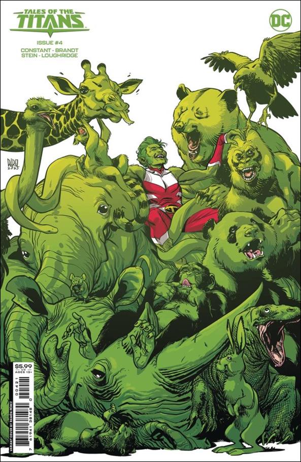 Tales of The Titans issue 4-B Ramón Pérez Cardstock Cover