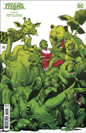 Tales of The Titans issue 4-B Ramón Pérez Cardstock Cover