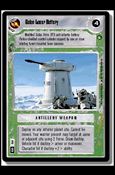 Star Wars: Hoth Limited (Base Set) card 153 Golan Laser Battery