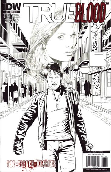 True Blood: French Quarter issue 6-D Joe Corroney 1:20 Sketch Cover