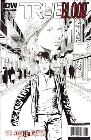 True Blood: French Quarter issue 6-D Joe Corroney 1:20 Sketch Cover