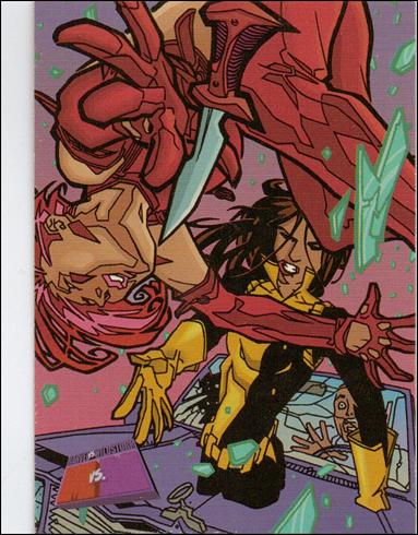 Marvel vs WildStorm (Base Set) card 16 Copycat vs Shadowcat