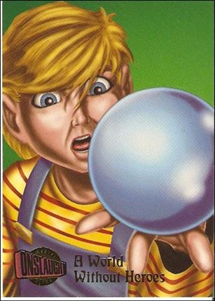 Marvel Ultra: Onslaught (Base Set) card 78 A World Without Heroes