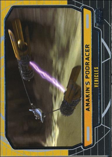 Star Wars Galactic Files (Base Set) card 243 Anakin's Podracer Vehicles