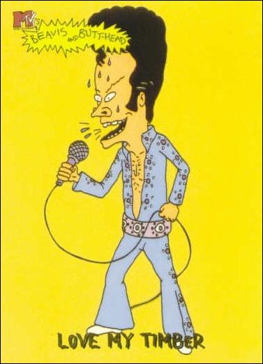 Beavis and Butt-Head (Base Set) card '6569' Love My Timber