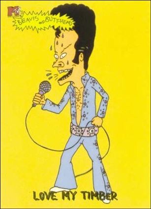 Beavis and Butt-Head (Base Set) card '6569' Love My Timber