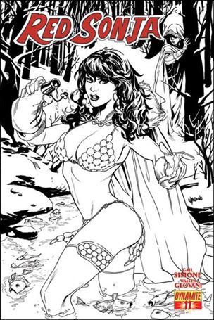 Red Sonja (2013) issue 11-E Emanuela Lupacchino 1:25 Black & White Cover