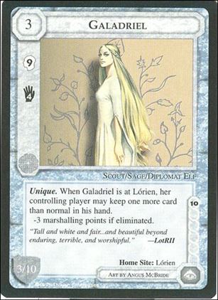 Middle-Earth: The Wizards (Base Set) card 171 Galadriel