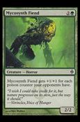 Magic the Gathering: New Phyrexia card 117 Mycosynth Fiend