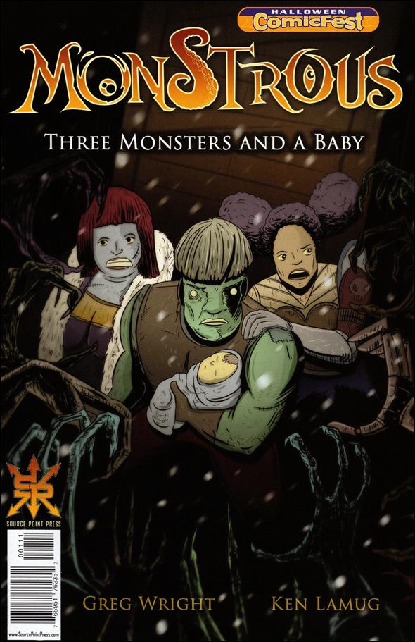 Monstrous (2016) issue 3-B Halloween ComicFest Cover