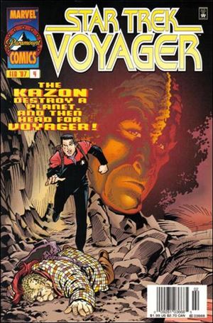 Star Trek: Voyager issue 4-B Newsstand Edition / Price Variant