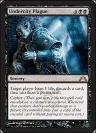 Magic the Gathering: Gatecrash (Base Set) card 83 Undercity Plague