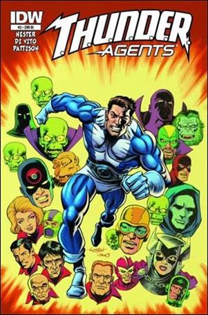 T.H.U.N.D.E.R. Agents (2013) issue 3-B Loston Wallace Subscription Cover